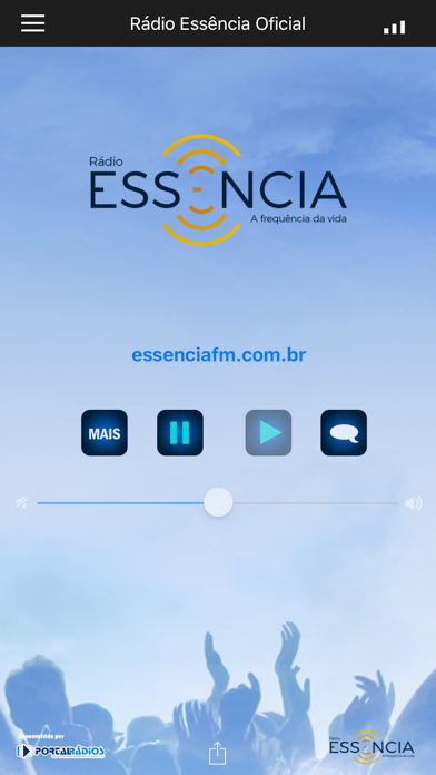 Rádio Essência Oficial iPhone screenshot 1 - Music app