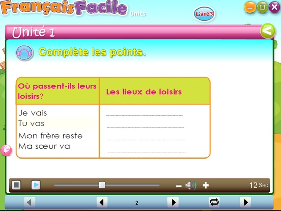 Screenshot #6 pour Francais Facile 3