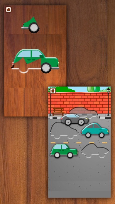 Cars - Wooden Puzzle Game screenshot 3