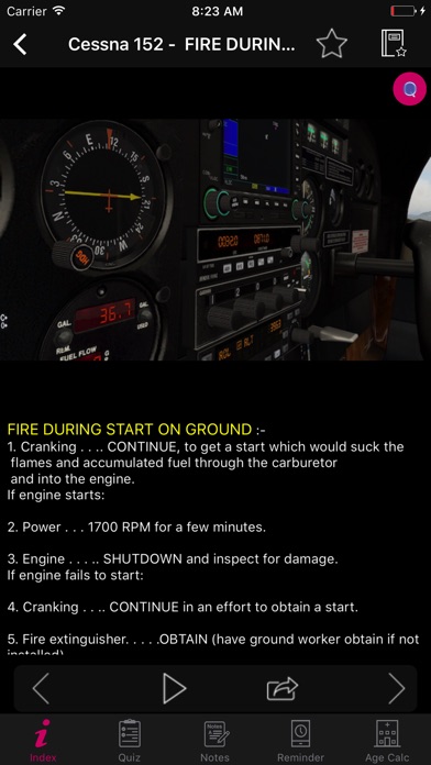 Cessna 152 Checklist Pilot screenshot 3