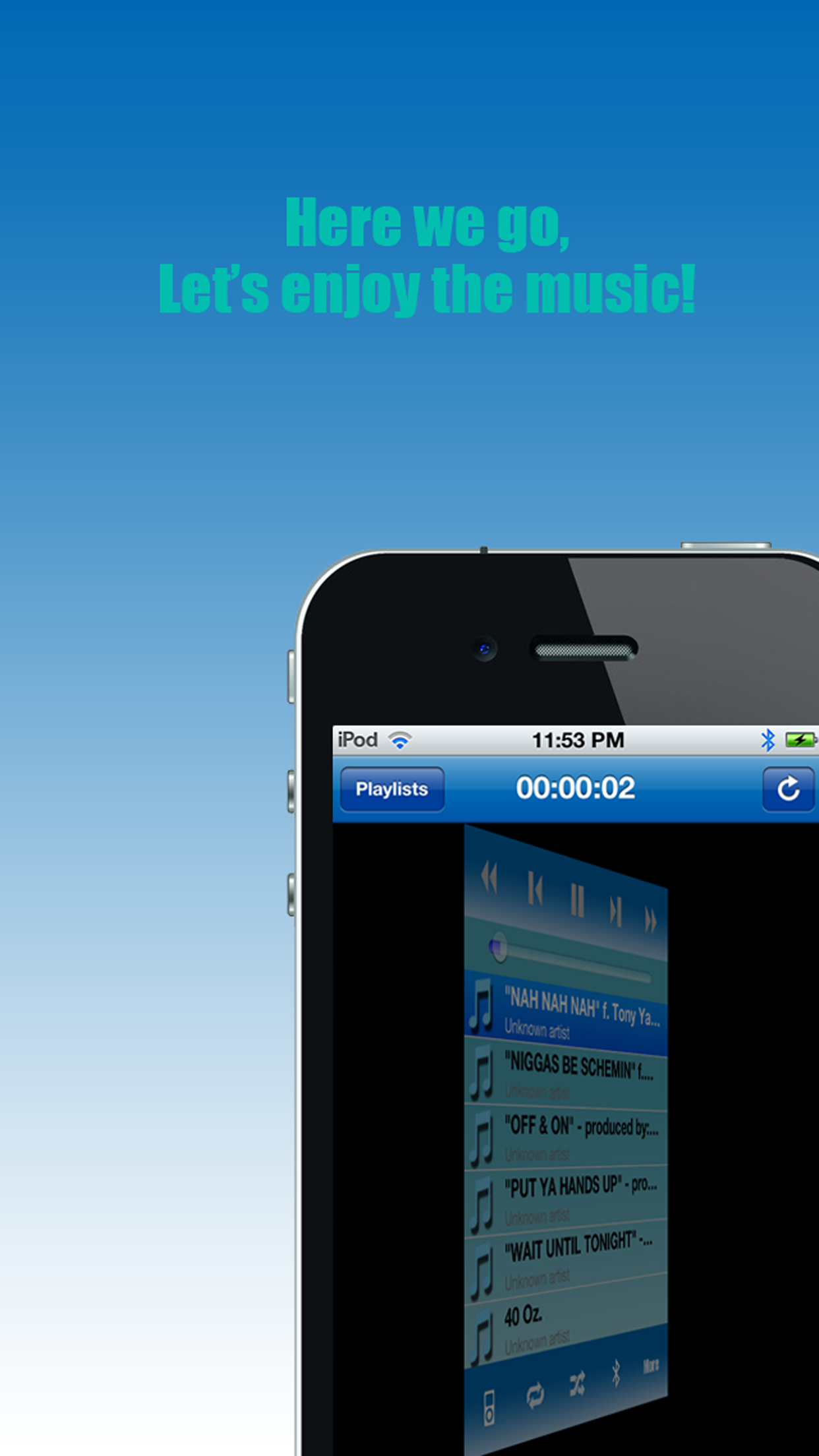 BlueMusic - "Open local music in other apps"