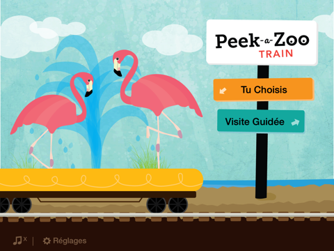Screenshot #4 pour Peek-a-Zoo Train