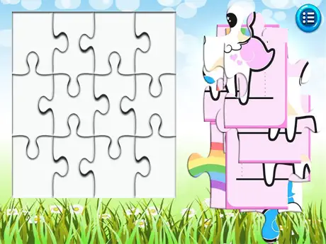 Unicorn Cute Puzzle - Party