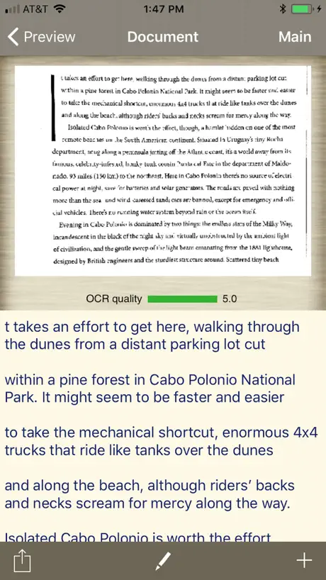 Perfect OCR