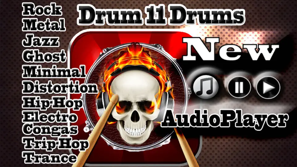 Captura de pantalla de Drums Stage (11 Drum Sets) en iPhone 1
