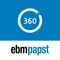 Get an overview and stay informed – with the 360° app from ebm-papst