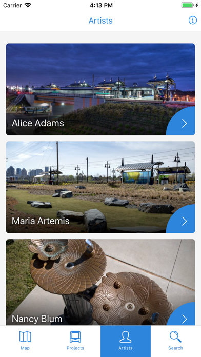 Art in Transit iPhone screenshot 6 - Navigation app