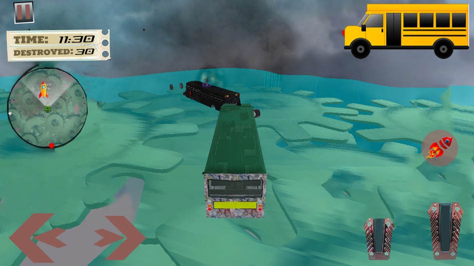 #3. School Bus Derby Crash Racing (iOS) Podle: Five River Solutions Private Limited