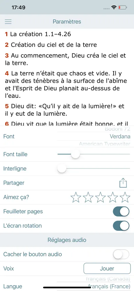 La Bible en Français. L Segond