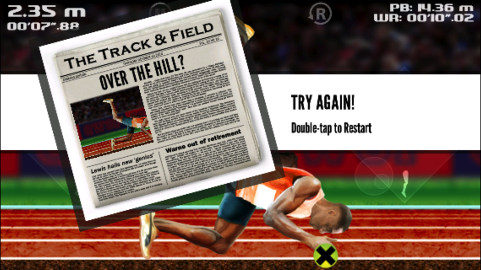 #3. QWOP for iOS (iOS) 由: Bennett Foddy