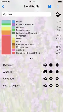 Game screenshot AromaDesk Oil Blending Tool apk