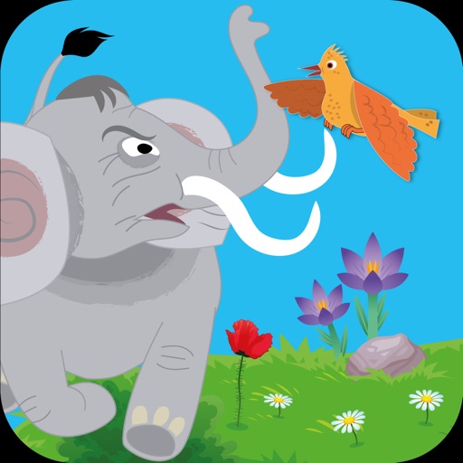 قصص اطفال: القبرة والفيل