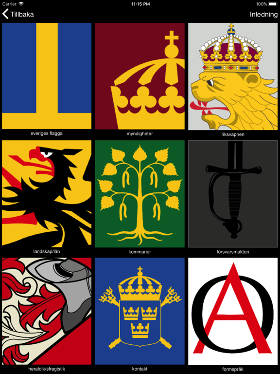 Screenshot #5 pour Sveriges Symboler