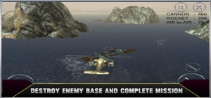Gunship Helicopter Flying Miss screenshot #2 for iPhone
