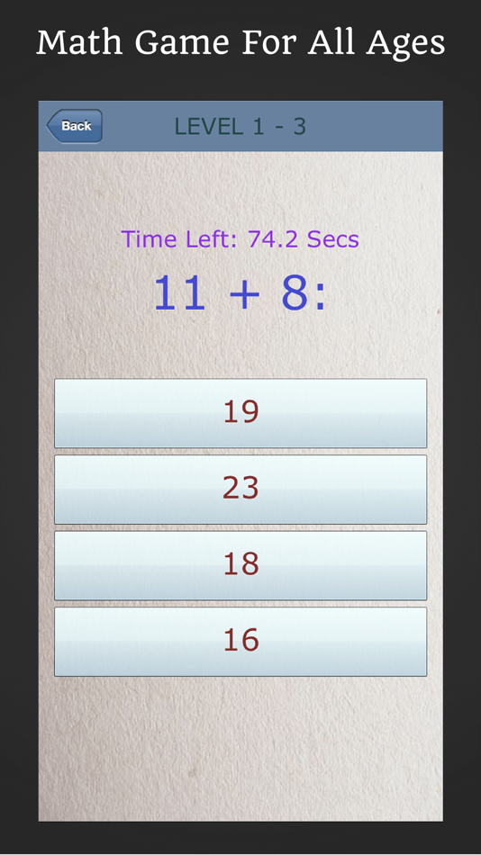 #1. Quick Math: Mathematics Time (iOS) Ved: Matthew Raftery