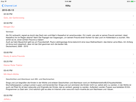 Zinwell SAT>IP iPad screenshot