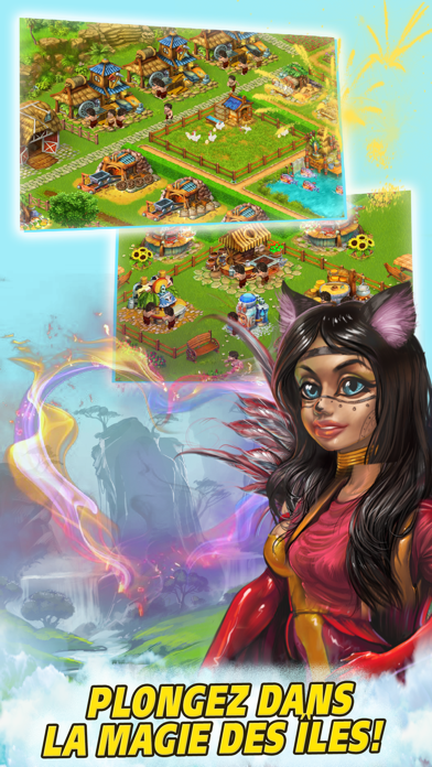 Screenshot #1 pour Farm Tribe: Île de Ferme