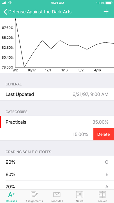 break for School Loop iPhone screenshot 3 - Education app