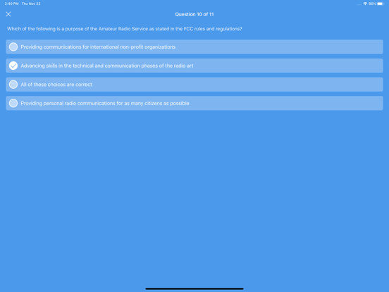 Ham Radio Exam Prep - Tech iPad screenshot
