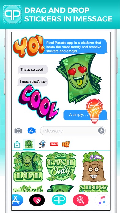 Pixel Parade Stickers & Emojis screenshot 2