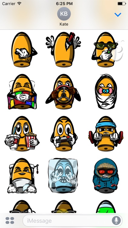 Bullet Joe Stickers