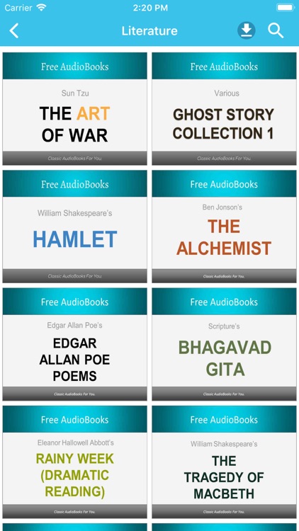 Literature Audiobooks