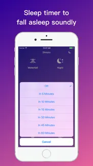 sleep & relax sounds - sleepia iphone screenshot 3