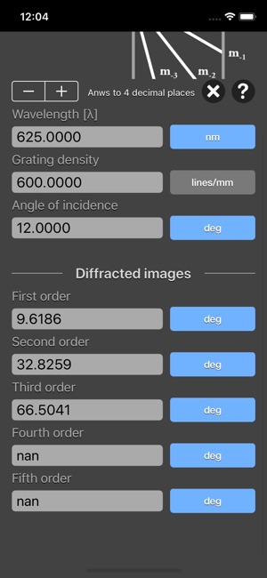 Diffraction Grating Calculator(圖3)-速報App