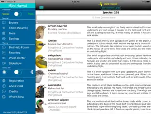 Screenshot 1 iBird Hawaii & Palau Guide iphone