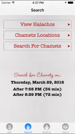 No Chametz iPhone image 1