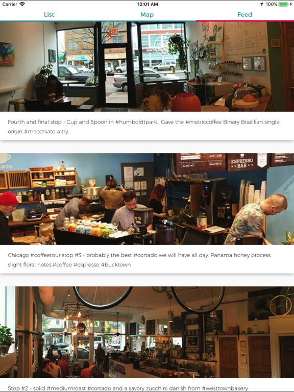 Find Some Coffee iPad screenshot 4 - Food & Drink app
