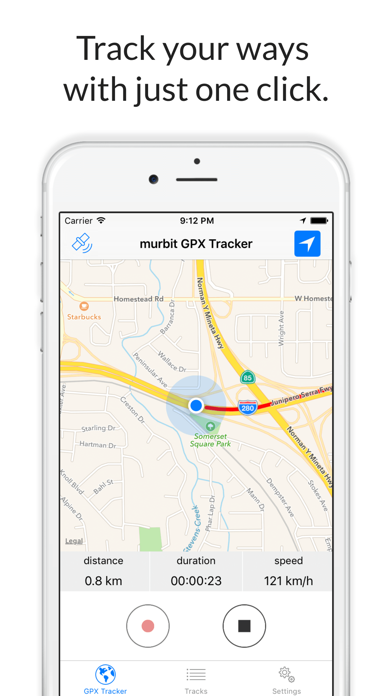 Screenshot #2 pour GPX Trail Tracker