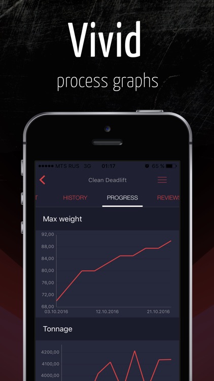 GymUp - workout notebook