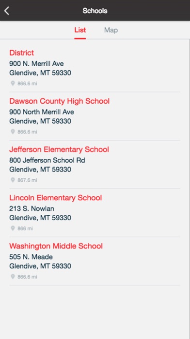 Glendive Public Schools screenshot 2