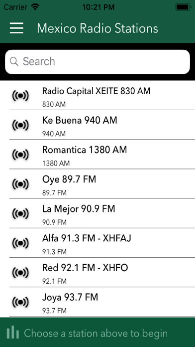 Screenshot #2 pour RadioST: Mexican Radio