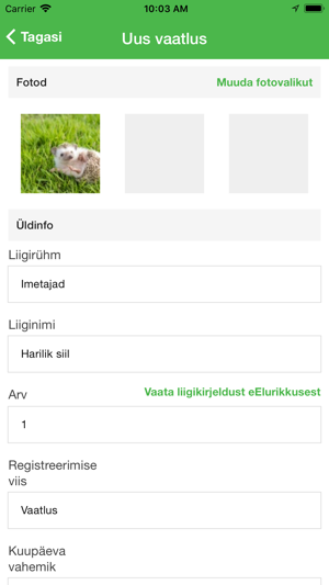 Loodusvaatluste Nutirakendus(圖4)-速報App