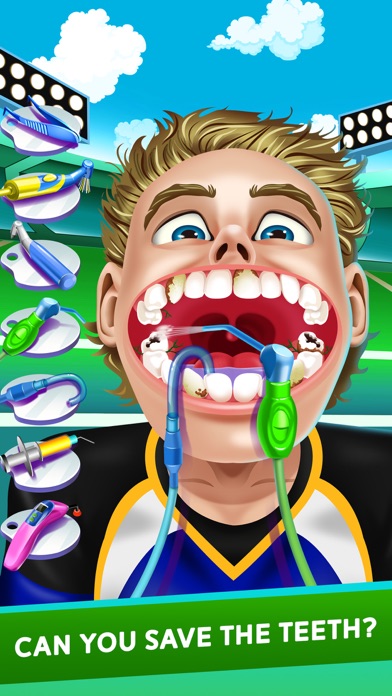 Sports Dentist Salon Spa Games screenshot 1