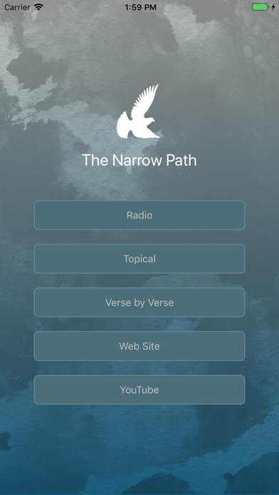 NarrowPath iPhone screenshot 1 - Education app