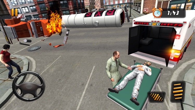 Urban City Rescue Simulator 3D screenshot-5