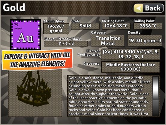 Screenshot #4 pour Popar Periodic Table