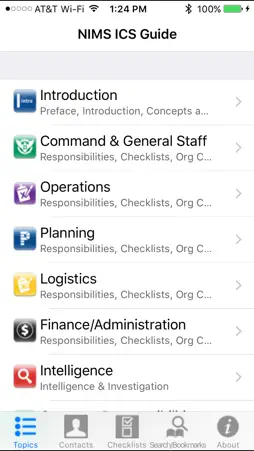 NIMS ICS Guide screenshot 1