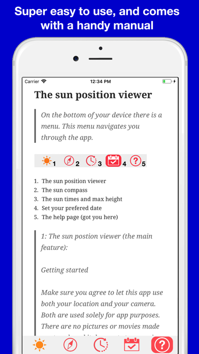 Sun Position Viewer Screenshot