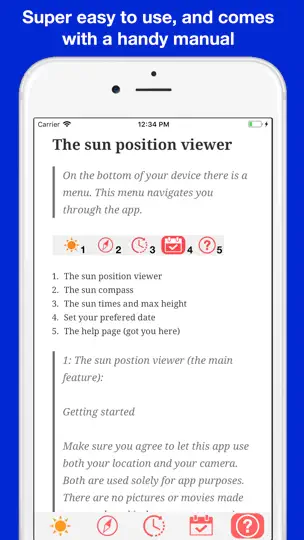 Sun Position Viewer iPhone-skjermbilde 4
