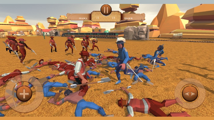 Cowboys Battle Simulator screenshot-3