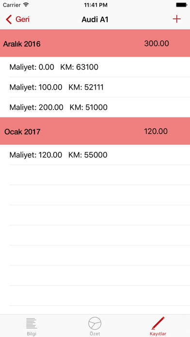 Screenshot #3 pour Yakıt Takibi