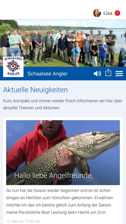 Schaalsee Angler