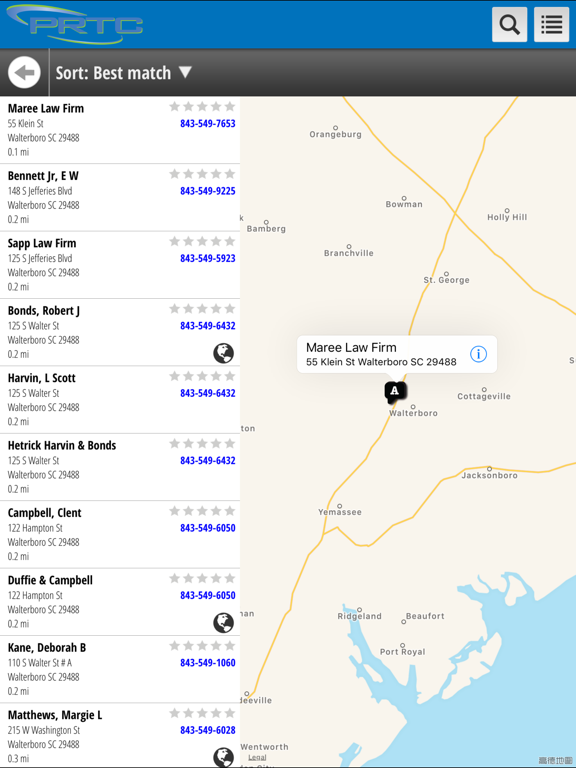 PRTC Search iPad screenshot 2 - Business app