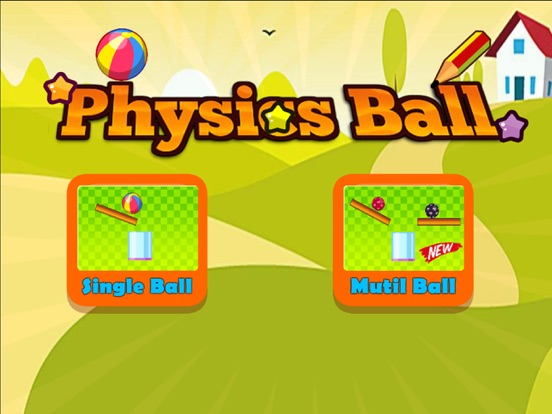 Physics Draw Line: Happy Ball
