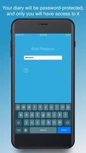 Secure Diary App screenshot #2 for iPhone