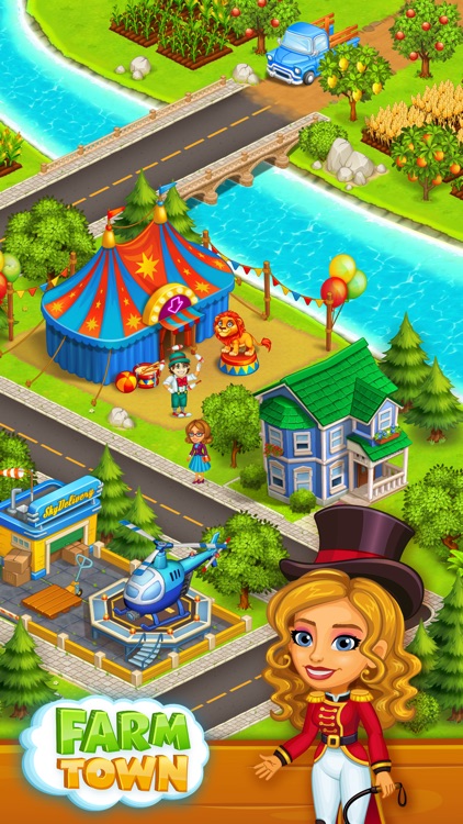 Farm Town: Happy farming Day screenshot-3